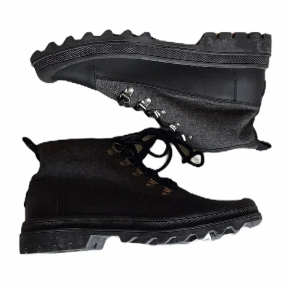 Toms Cordova Boots Wool Leather Mens 11